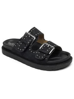 Sixth Sens Clogs & Pantoletten^Pantoletten in Schwarz