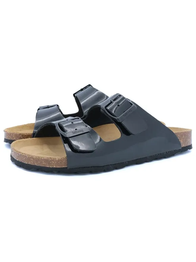 billowy Clogs & Pantoletten^Pantoletten in Schwarz