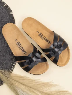 billowy Clogs & Pantoletten^Pantoletten in Schwarz