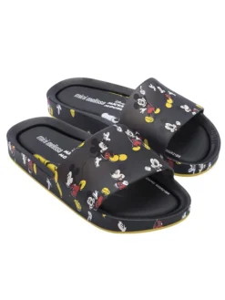 Melissa Clogs & Pantoletten·Pantoletten^Pantoletten in Schwarz
