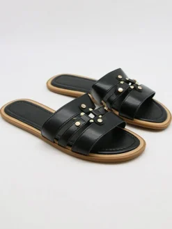 Bellucci Clogs & Pantoletten^Pantoletten in Schwarz
