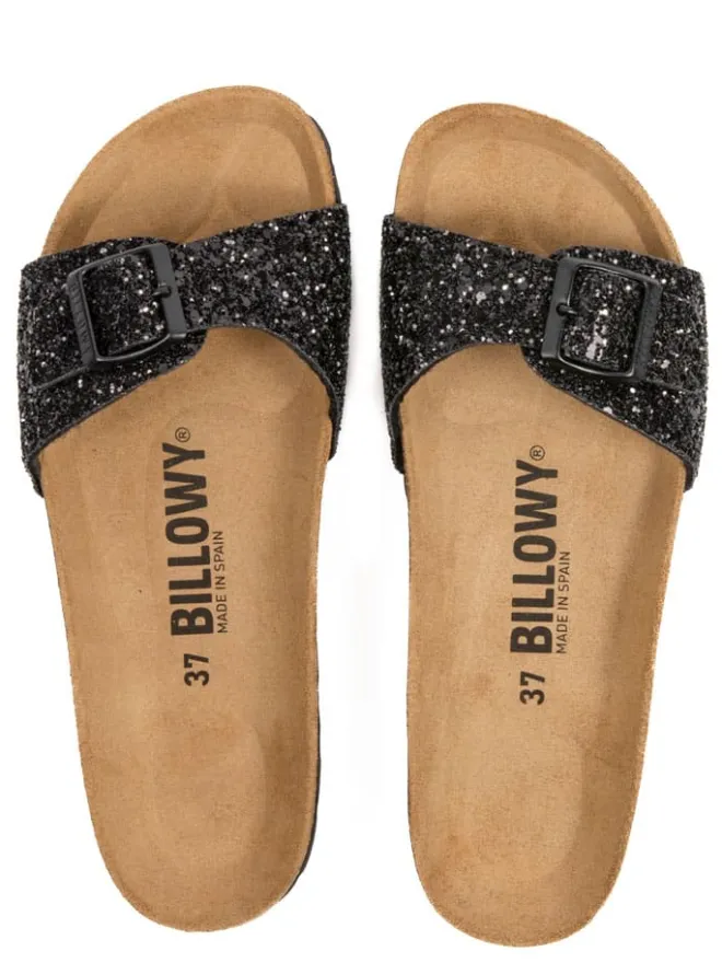 billowy Clogs & Pantoletten^Pantoletten in Schwarz