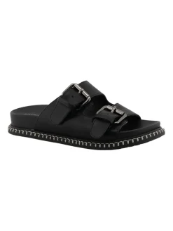 Tom Tailor Clogs & Pantoletten^Pantoletten in Schwarz