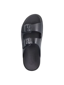 rieker Sandalen & Pantoletten^Pantoletten in Schwarz