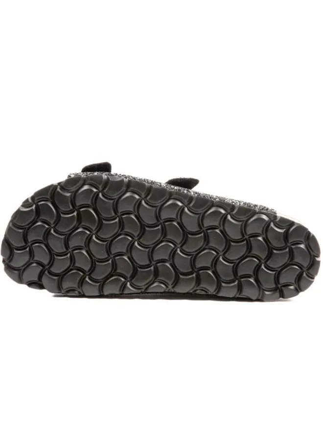 Pantoletten in Schwarz>billowy Hot