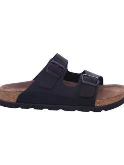 rieker Sandalen & Pantoletten^Pantoletten in schwarz