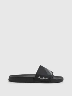 Pantoletten in Schwarz>Pepe Jeans FOOTWEAR New