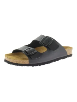Longo Sandalen & Pantoletten^Pantoletten in Schwarz