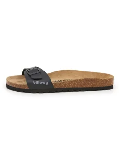 Pantoletten in Schwarz>billowy Sale
