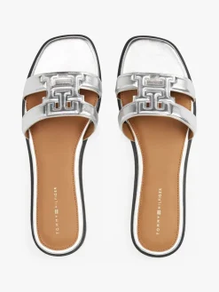 Tommy Hilfiger Shoes Clogs & Pantoletten^Pantoletten in Silber