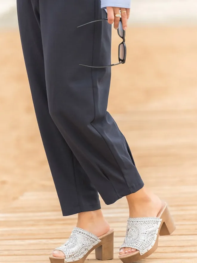 Bellucci Clogs & Pantoletten^Pantoletten in Silber