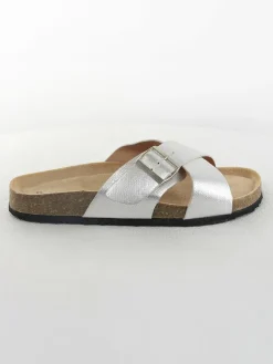 Bellucci Clogs & Pantoletten^Pantoletten in Silber