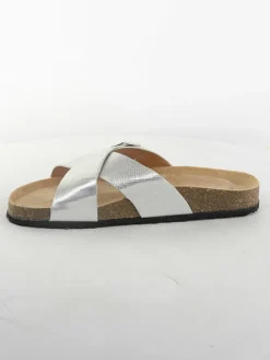 Bellucci Clogs & Pantoletten^Pantoletten in Silber