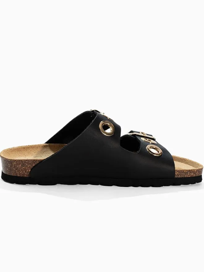 Pantoletten "Jane" in Schwarz>Sunbay Outlet