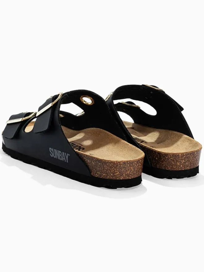 Pantoletten "Jane" in Schwarz>Sunbay Outlet