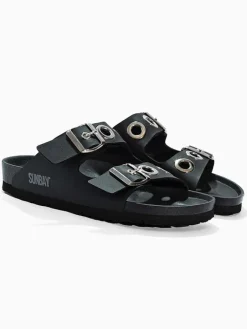 Pantoletten "Jane" in Schwarz>Sunbay Clearance