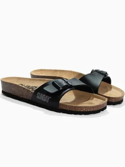Pantoletten "Jasmin" in Schwarz>Sunbay Online