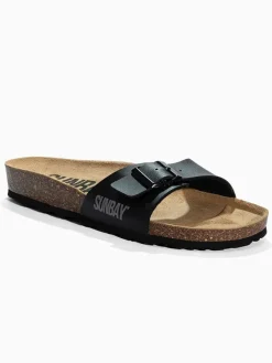 Pantoletten "Jasmin" in Schwarz>Sunbay Online