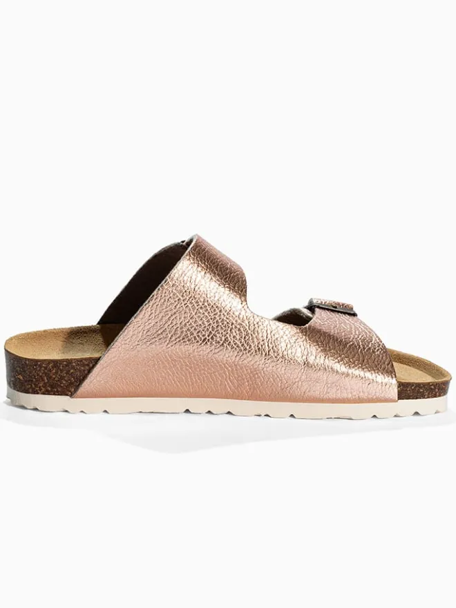 Pantoletten "Lulally" in Roségold>Sunbay Outlet