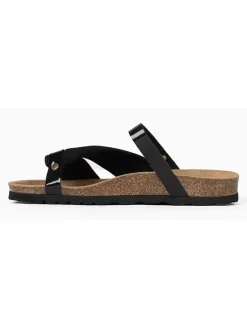 Sunbay Clogs & Pantoletten^Pantoletten "Marmara" in Schwarz