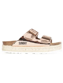 Pantoletten "Orange" in Roségold>Sunbay Best