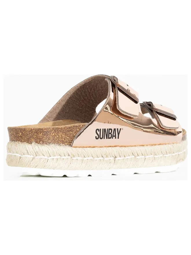 Pantoletten "Orange" in Roségold>Sunbay Best
