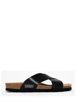Sunbay Clogs & Pantoletten^Pantoletten "Rita" in Schwarz