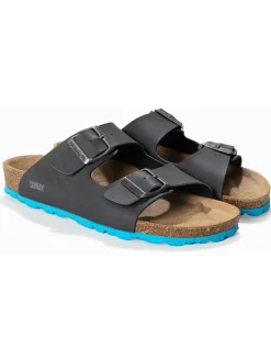 Pantoletten "Trefle" in Anthrazit>Sunbay Clearance