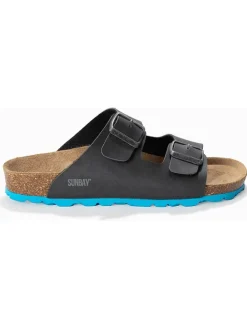 Pantoletten "Trefle" in Anthrazit>Sunbay Clearance