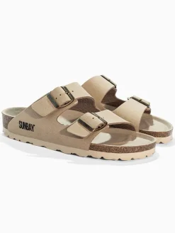 Sunbay Clogs & Pantoletten^Pantoletten "Trefle" in Beige