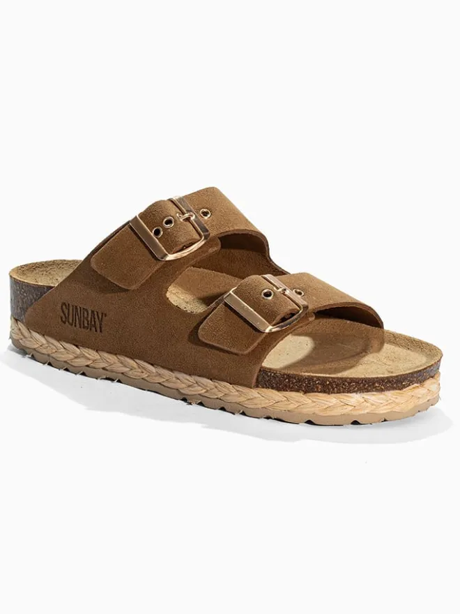 Pantoletten "Trefle" in Braun>Sunbay Outlet