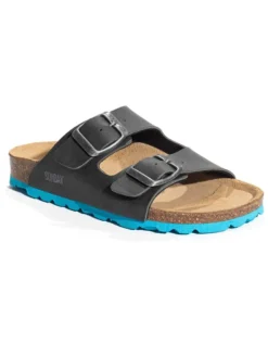 Pantoletten "Trefle" in Dunkelgrau>Sunbay Hot