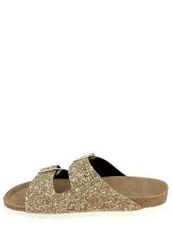 Pantoletten "Trefle" in Gold>Sunbay Discount
