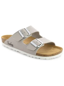 Pantoletten "Trefle" in Grau>Sunbay