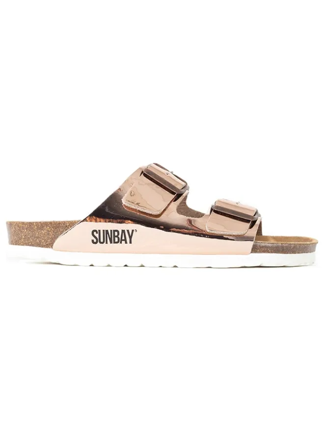 Pantoletten "Trefle" in Roségold>Sunbay Outlet