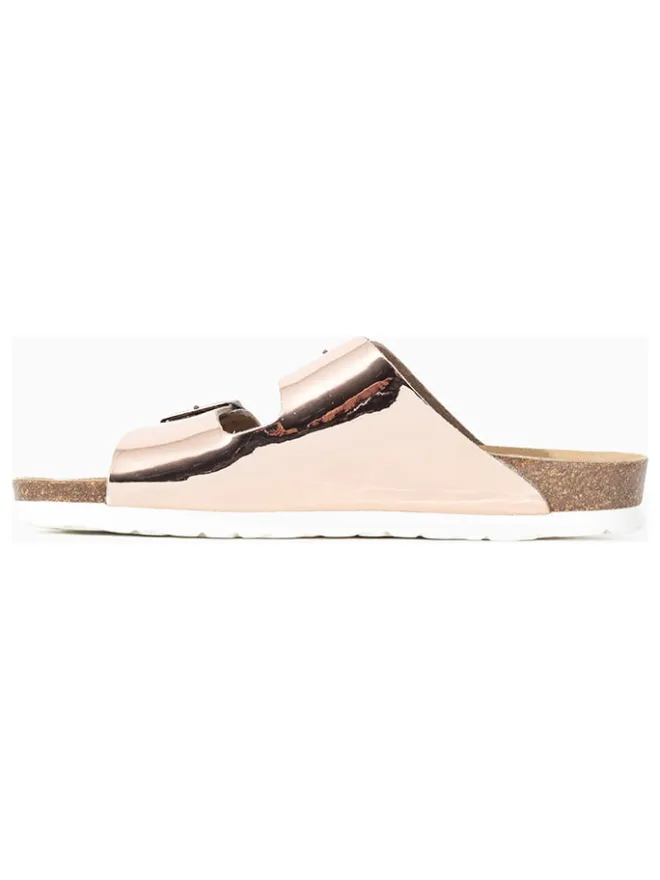 Pantoletten "Trefle" in Roségold>Sunbay Outlet