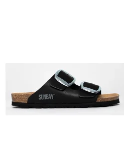 Pantoletten "Trefle" in Schwarz>Sunbay Discount