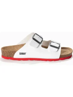 Pantoletten "Trefle" in Weiß>Sunbay Sale