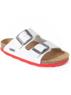 Pantoletten "Trefle" in Weiß>Sunbay Discount