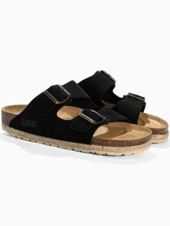 Sunbay Clogs & Pantoletten^Pantoletten "Turmero" in Schwarz