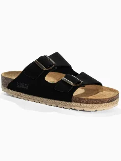 Sunbay Clogs & Pantoletten^Pantoletten "Turmero" in Schwarz