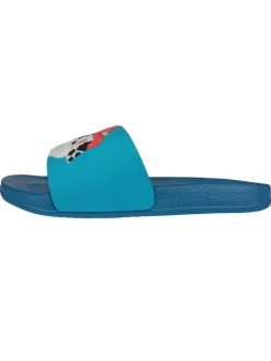 Badelatschen Chase und Marshall Badeschlappen Badesandalen in blau><noscript><img width=