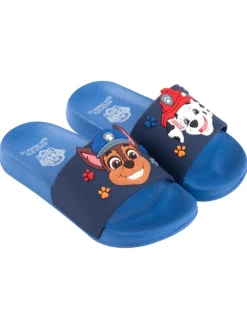 Badelatschen Chase und Marshall Badeschlappen Badesandalen in blau>Paw Patrol Online