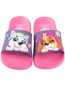 Paw Patrol Clogs & Pantoletten·Pantoletten^Badelatschen Skye und Everest Badeschlappen Badesandalen in pink