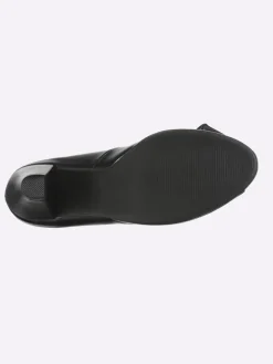 Peeptoe in schwarz><noscript><img width=