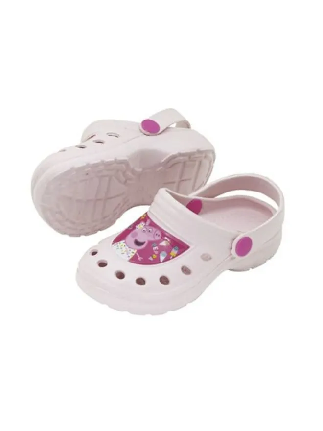 Kinder Clogs Rutschfeste Badesandalen für den Spielplatz in Beige>Peppa Pig Best