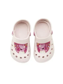 Kinder Clogs Rutschfeste Badesandalen für den Spielplatz in Beige><noscript><img width=