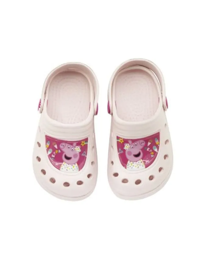 Kinder Clogs Rutschfeste Badesandalen für den Spielplatz in Beige>Peppa Pig Best
