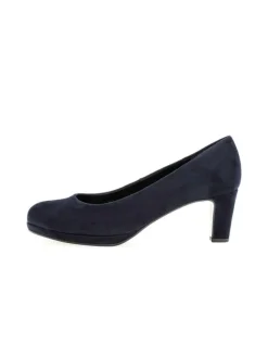 Plateau Pumps in blau>Gabor Hot