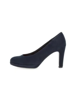 Plateau Pumps in blau>Gabor Hot